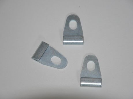 Funderingshaak 35 mm, blank staal